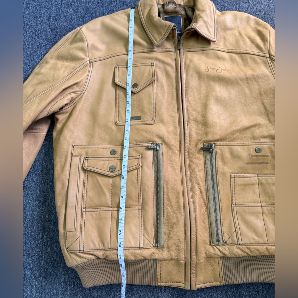 Sean John Tan Bomber Jacket - Picture 13 of 13